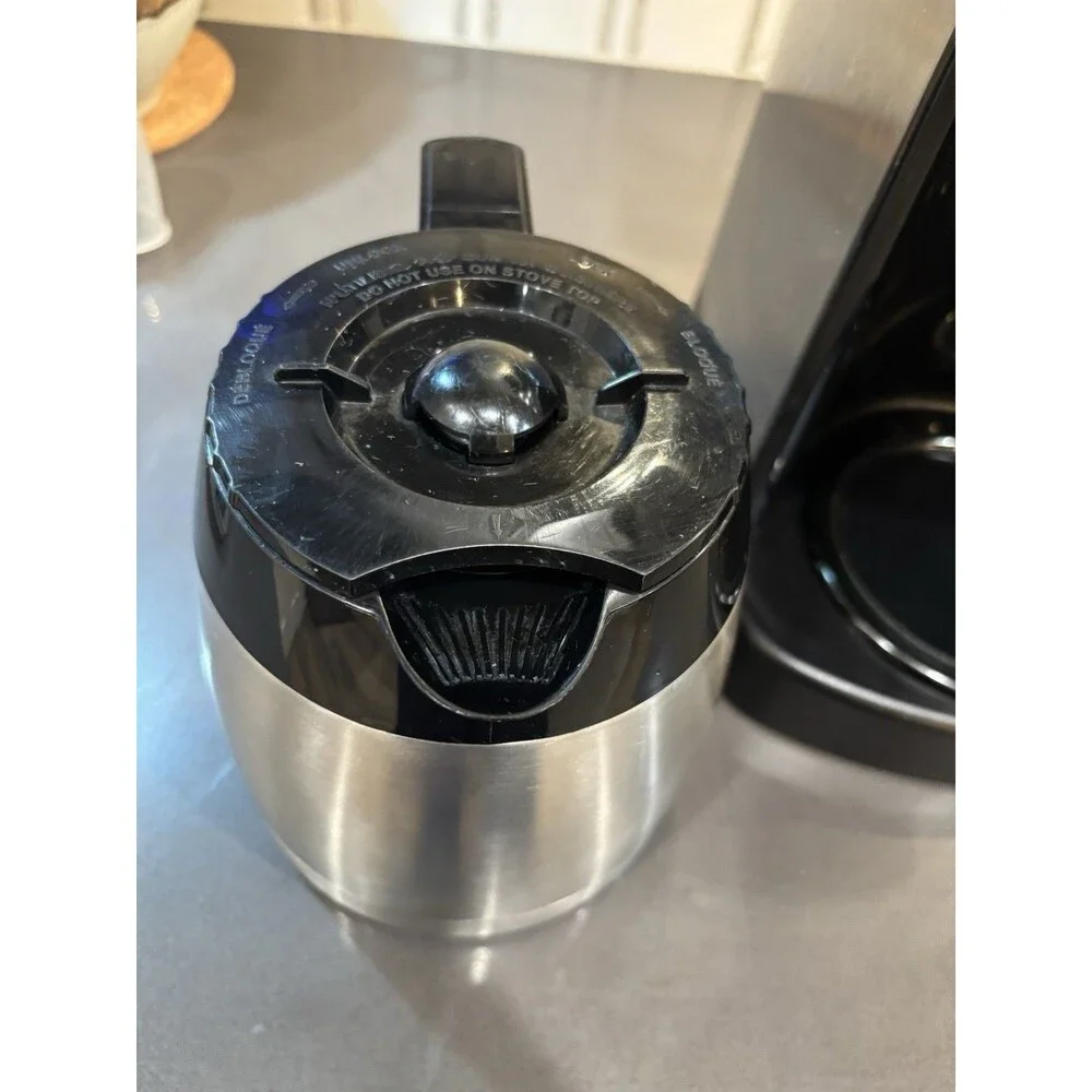 Cuisinart Grind & Brew Coffee Maker DGB-650 10 Cup Thermal Stainless Carafe